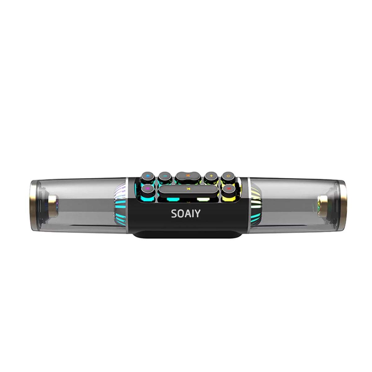 TF Subwoofer Laptop SH19 RGB Andoer Music Sound Input Computer Player 3.5mm PC for Box HiFi Port soaiy Speaker Smartphone Audio Bass Tablet Bar Stereo Sound