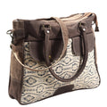 OHLAY western bag TOTE Upcycled Upcycled handbag Wool Leather KB417 Genuine Canvas KB purse women