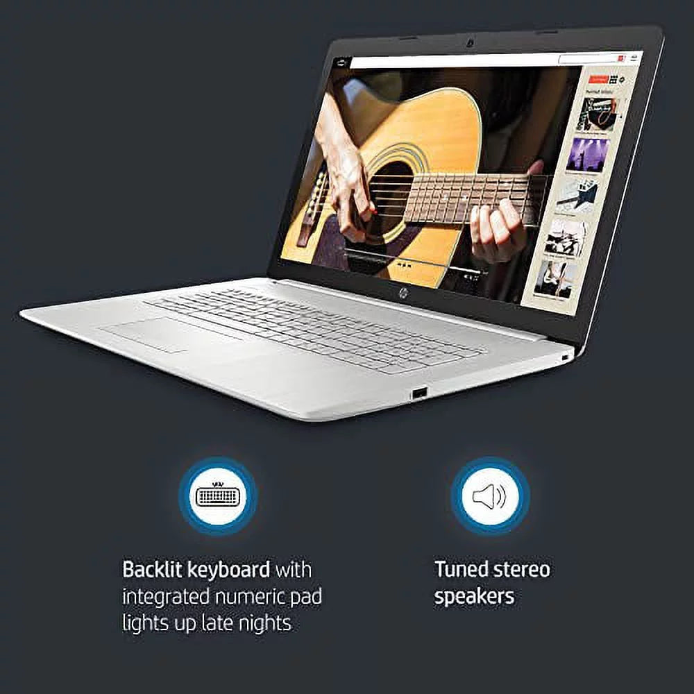 i5-1135G7 512GB 2021 Intel HP Model FHD Graphics, (Beat RAM SD Core PCIe Latest i7-1065G7), Card, IPS 1080) Display, (1920 x HDMI, Xe (8GB SSD) Iris Laptop,17.3" Intel 11 | Windows