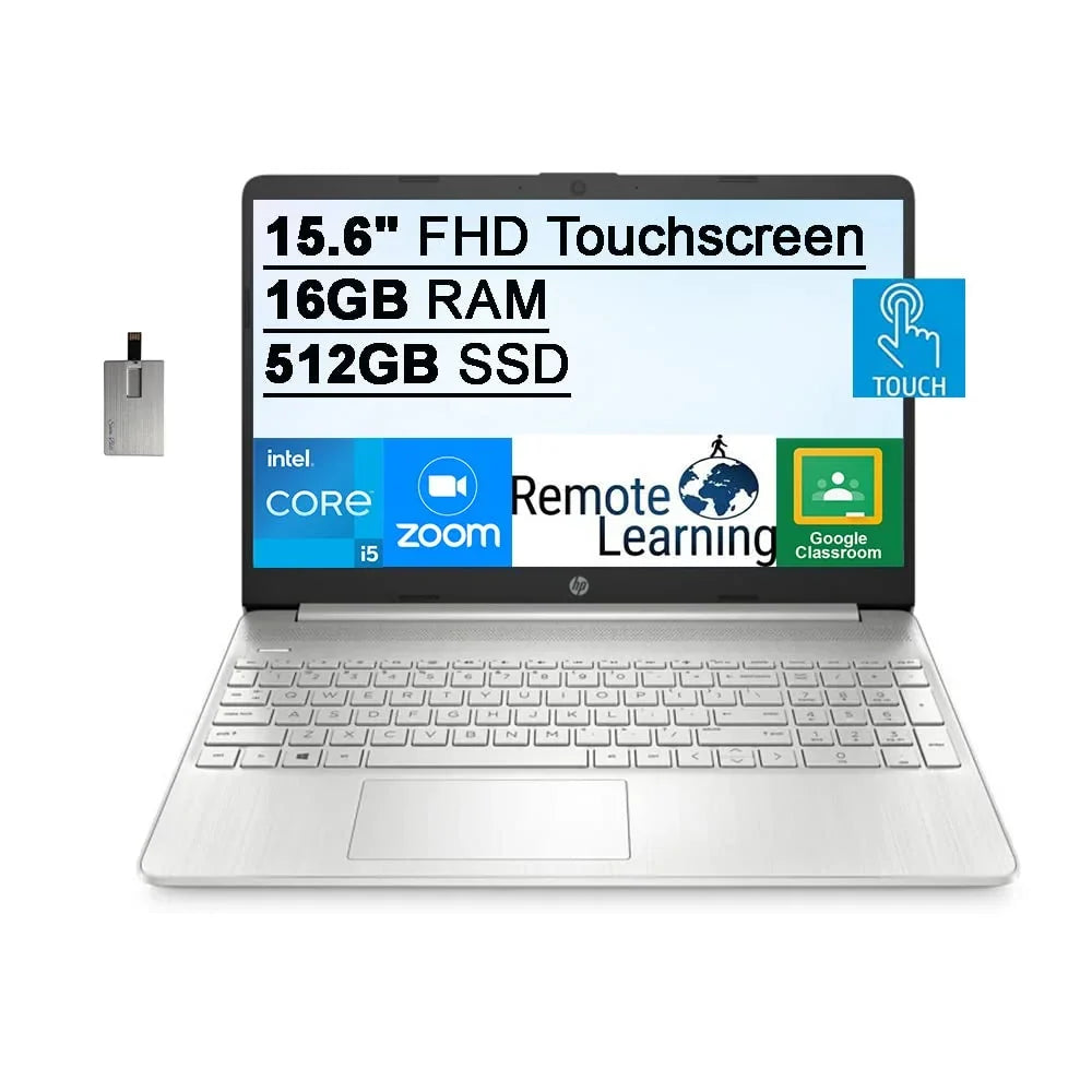 Intel Core 512GB RAM, SSD, i7-1065g7), graphics, Touchscreen Silver, Iris (Beats Webcam, HP 2021 Computer, 11S, IPS FHD 16GB HD Audio, Laptop 15.6" 32GB Windows Card USB HD Intel SnowBell i5-1135G7 Xe