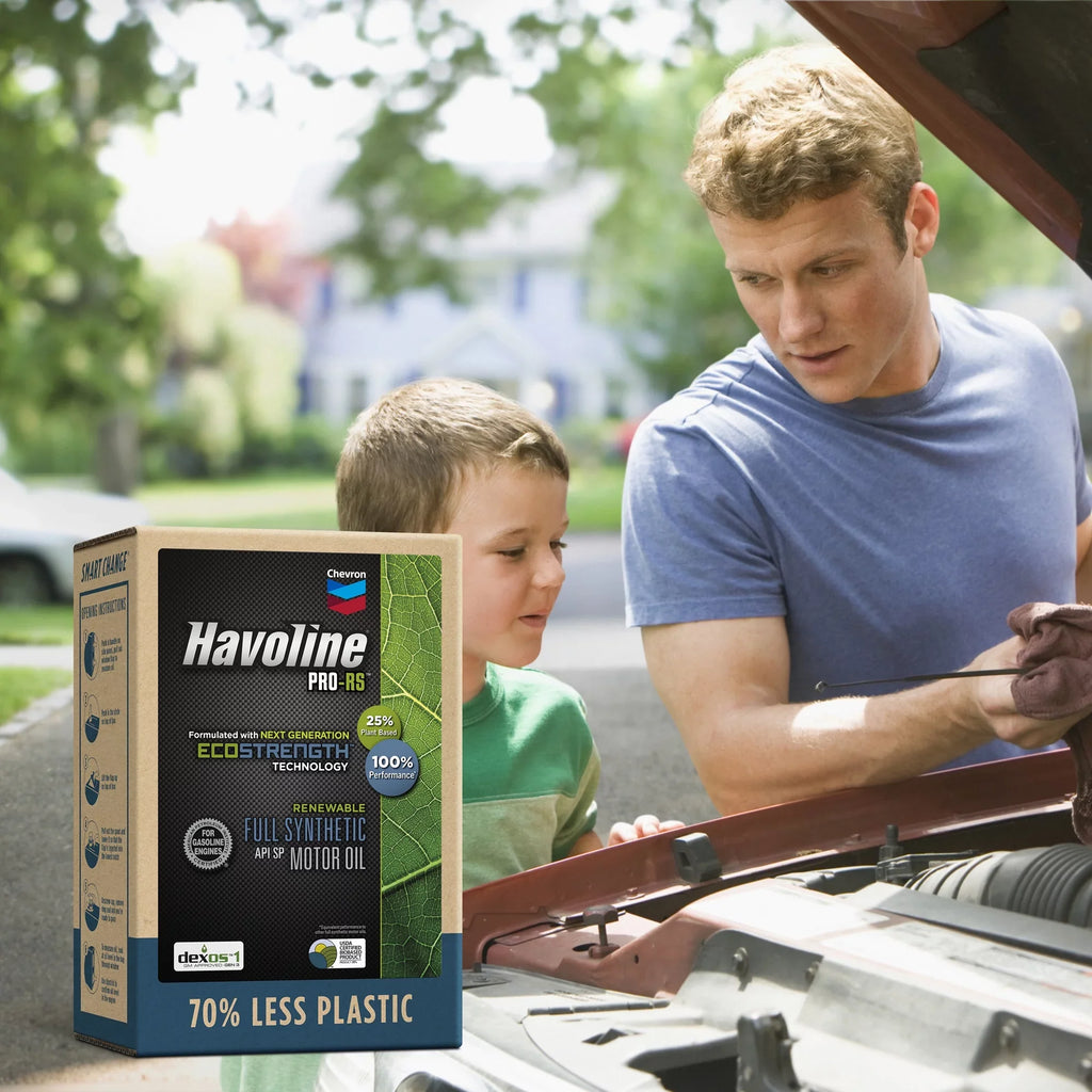 Havoline PRO-RS Box Synthetic Oil Renewable Motor Smart 6Q Change 5W-20,
