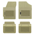 Piece Fit (Beige) Weather Mats Set PantsSaver 2023 -4 Custom GV60 Genesis Protection Floor All for