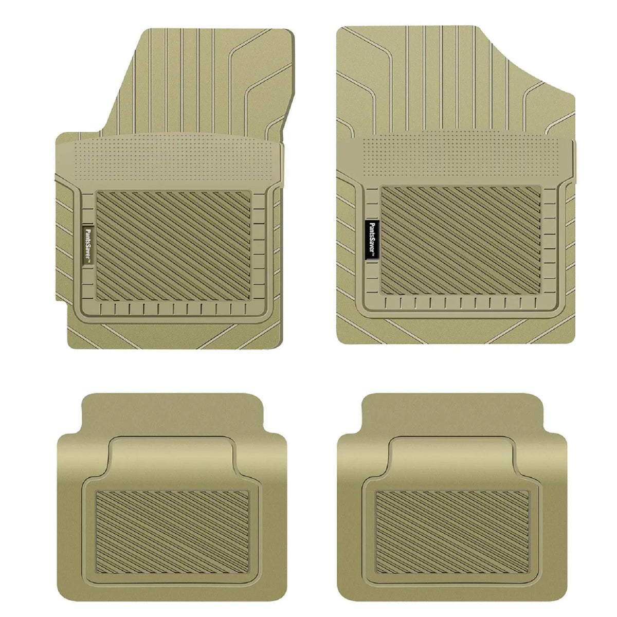Piece Fit (Beige) Weather Mats Set PantsSaver 2023 -4 Custom GV60 Genesis Protection Floor All for