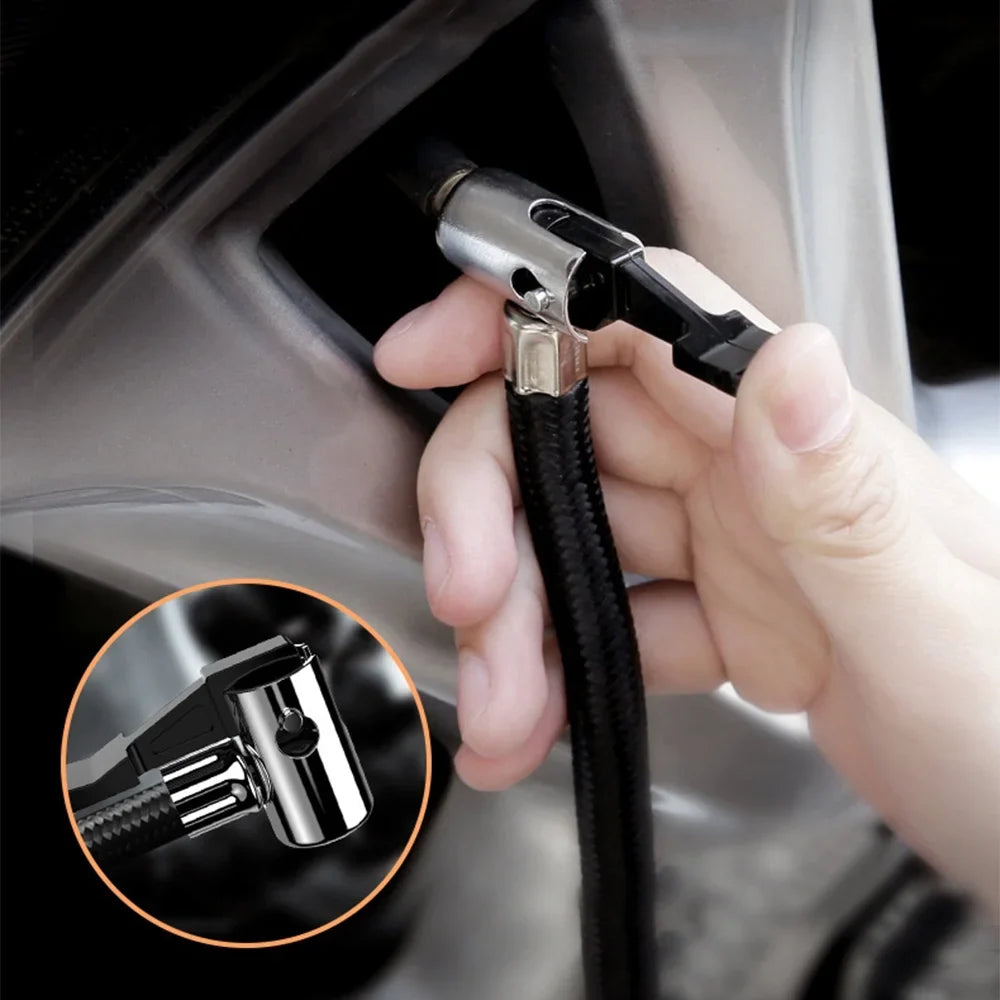 oxygen Compressor Pump, movable Geevorks Car Light, Digital LED Auto Inflator 12V with Tire