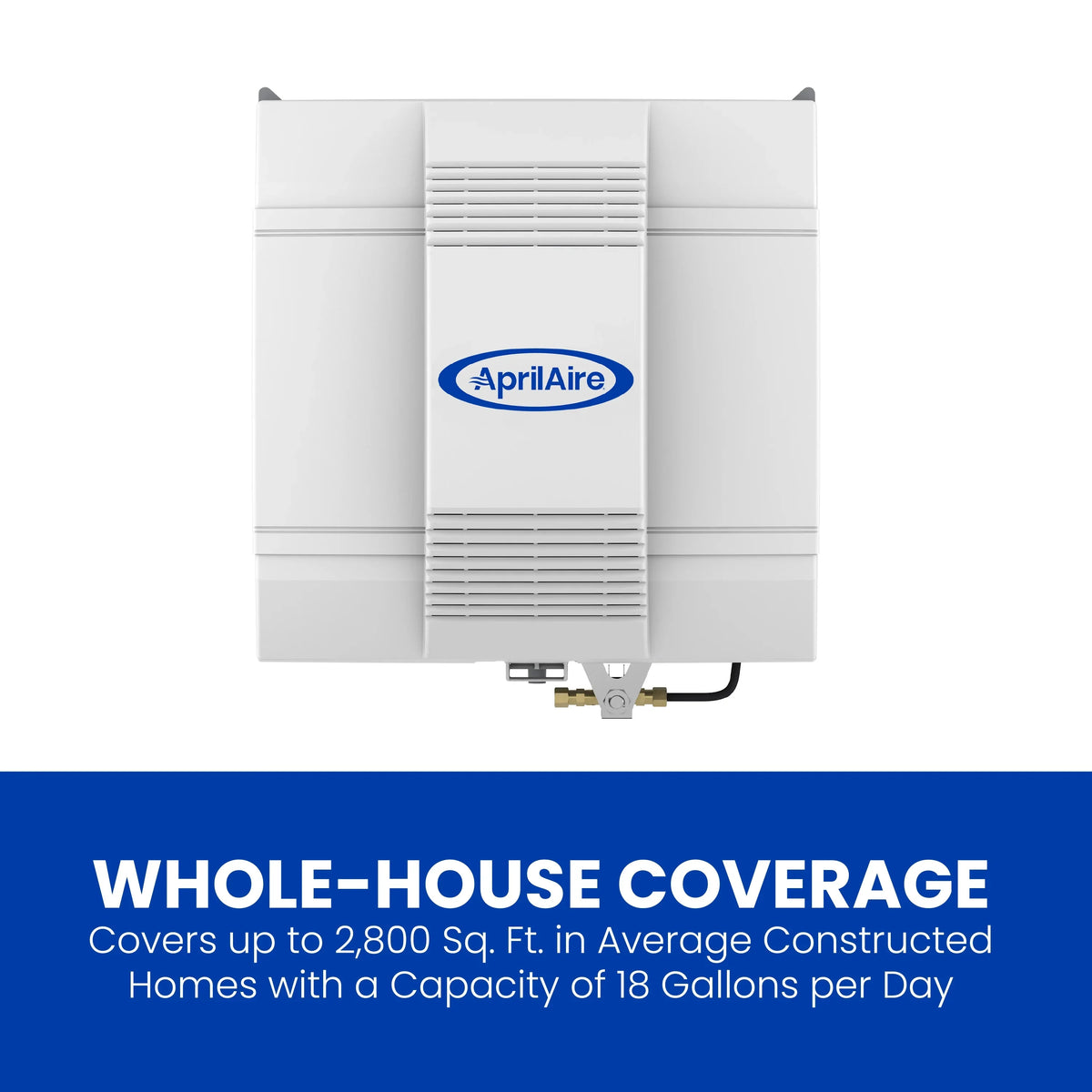 700 AprilAire Humidifier Homes up Capacity Sq. Fan-Powered - Whole-House Humidifier Furnace 4,200 to - Ft. Large Automatic for