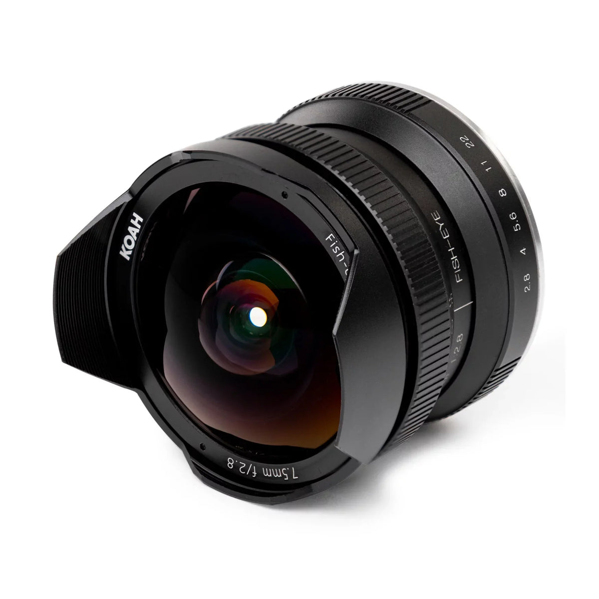 Artisans f/2.8 Canon 7.5mm for EF-M Series Wide-Angle Mount Koah Lens Fisheye
