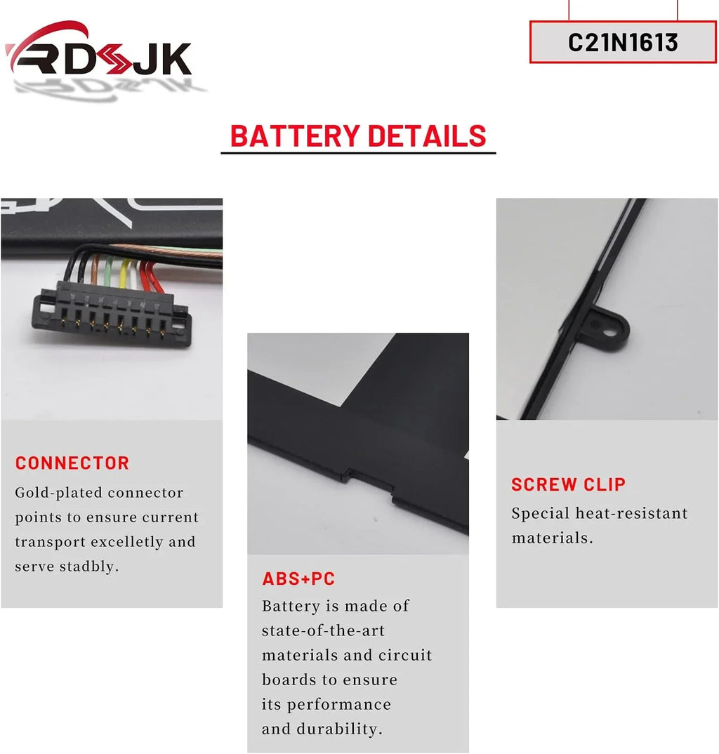 y C302CA-DH54 for C21N1613 C302CA-1A Asus C302CA-DHM4 Chromebook C302CA Laptop C302C C302CA-DHM3 Flip C302