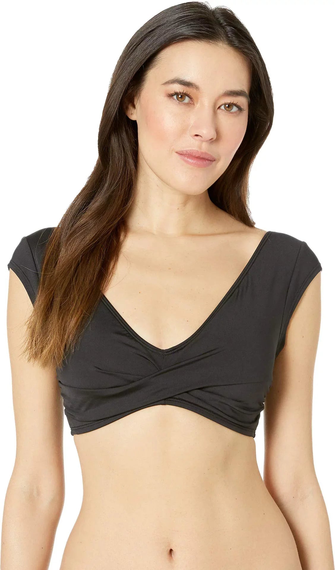MSRP Small Size Kenneth Cap Black Sleeve $69 Hipster Bikini Cole Top