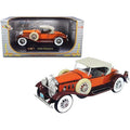 Model Packard Diecast Boattail by 1930 32 Speedster 1 Car, Brown