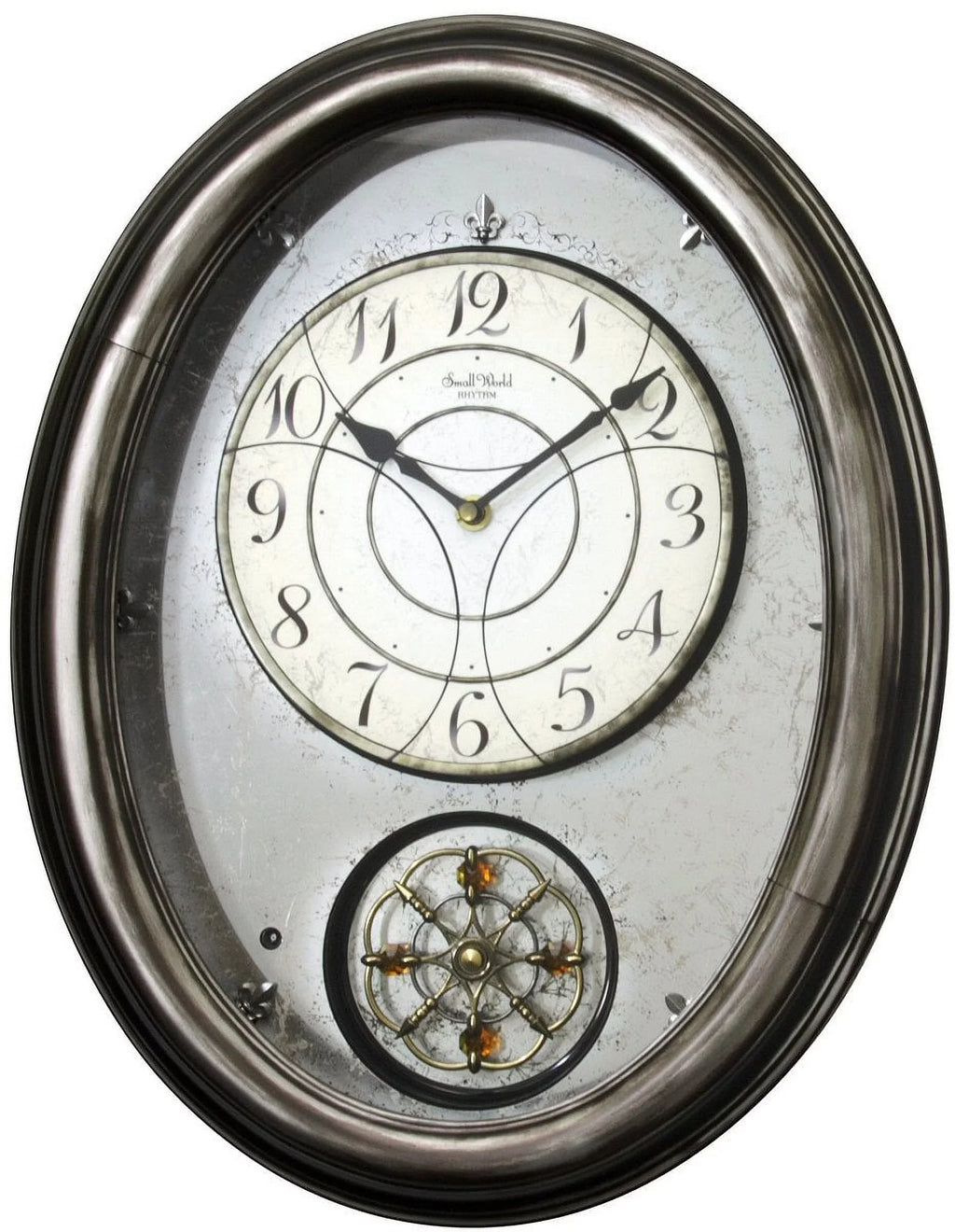 Royal Musical Brown Brilliance Wall Clock