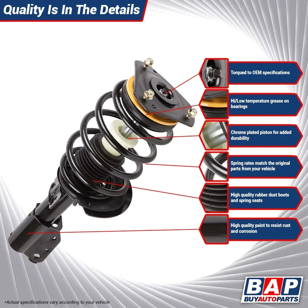 Buyautoparts & Spring Right - 2019 Subaru Outback Strut 2018 Front For