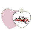 East West Makeup Heart Travel Animal Mirror Dragon Myth Pink Purse