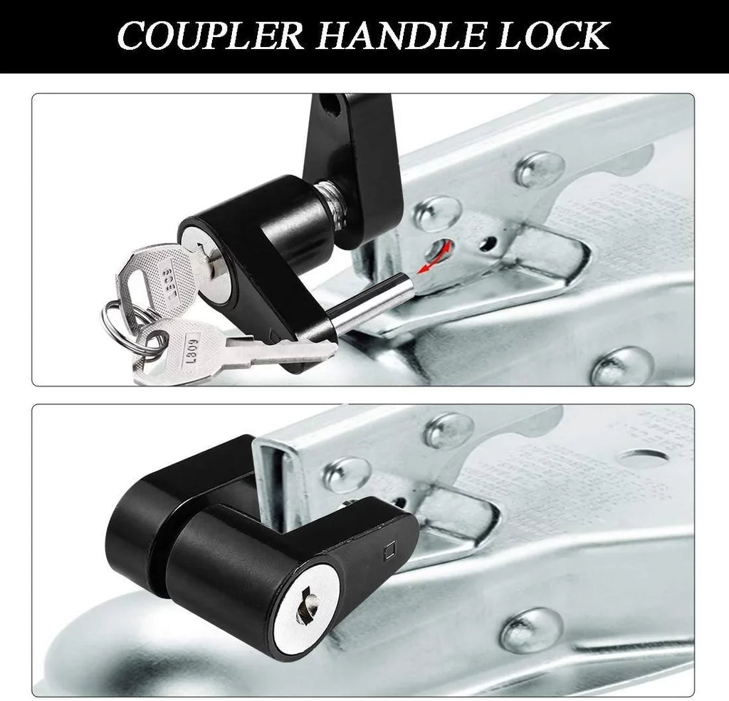 Inch Fit 5/8 Lock,Tongue IV Lock Pin Lock Hitch and Trailer Inch, and to OPENROAD III 1/2 Coupler Trailer Trailer V Lock Receiver II Alike) Storage(Keys I Class Set, Include for Secure Towing Hitch