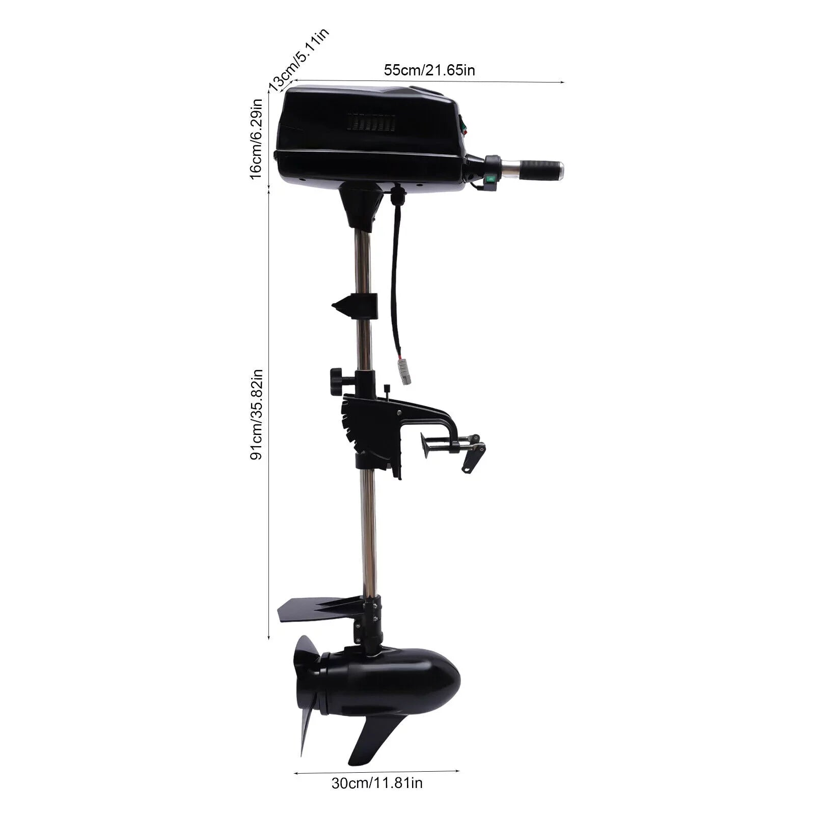Adventure 8 Engine for and 48V Outdoor Fishing TOOL1SHOoo Aquaculture with Outboard 2200W Electric Horsepower