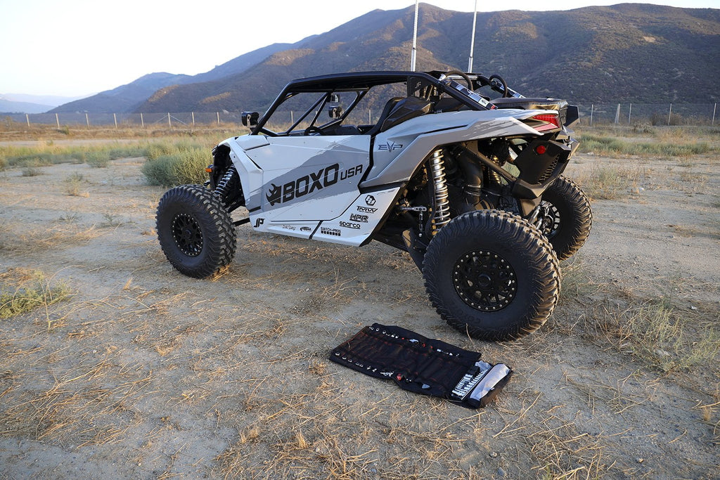 Heavy UTV Bag Side, Dry - Organizer BOXO for CanAm, Side Duty RZR, USA Roll Tool Truck by Roll Universal Tool + Bag Tool UTV,