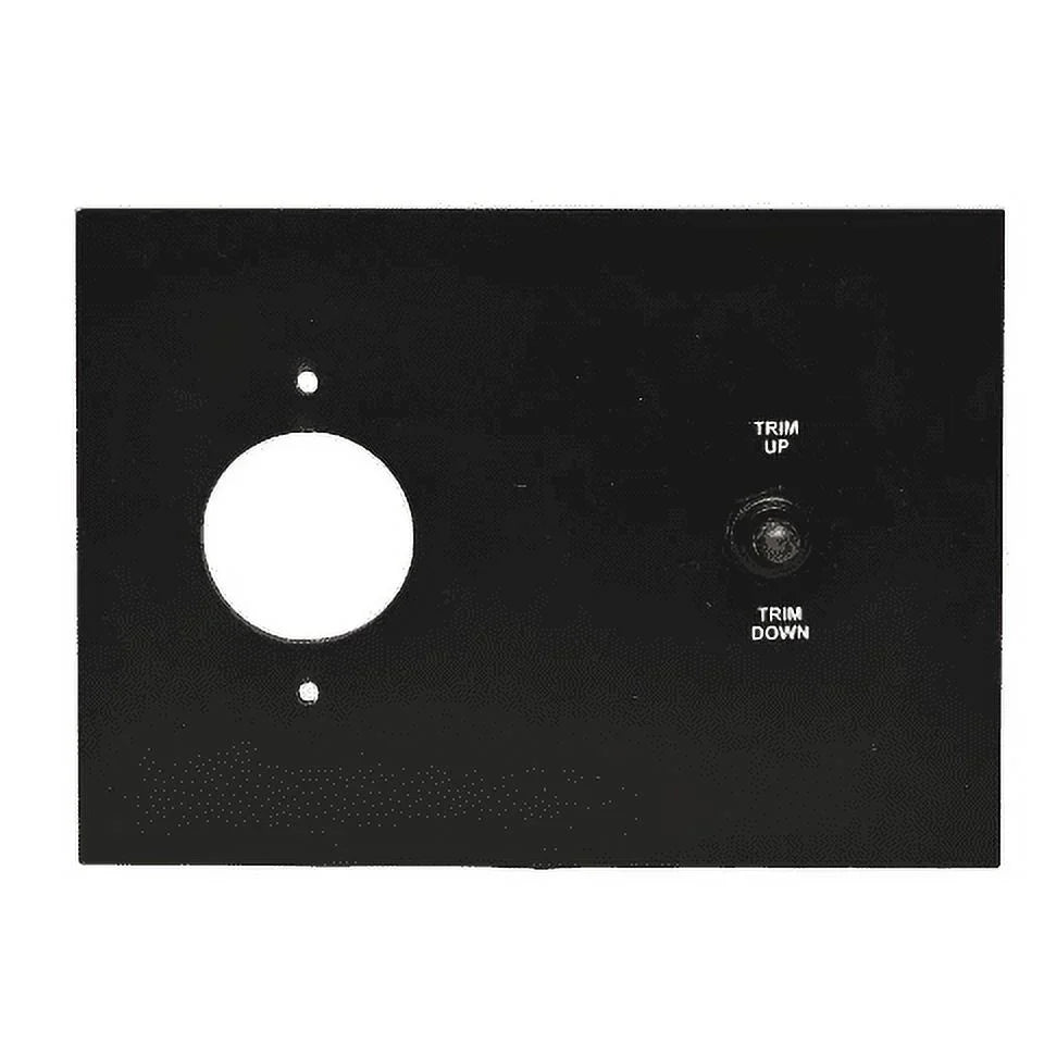 Trim 5 Switch x Boat Panel 2125510 Lowe Inch Plastic | 7 Black