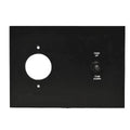 Trim 5 Switch x Boat Panel 2125510 Lowe Inch Plastic | 7 Black