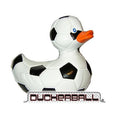 with Ducks White Patches Rubba - Black Duckerball and