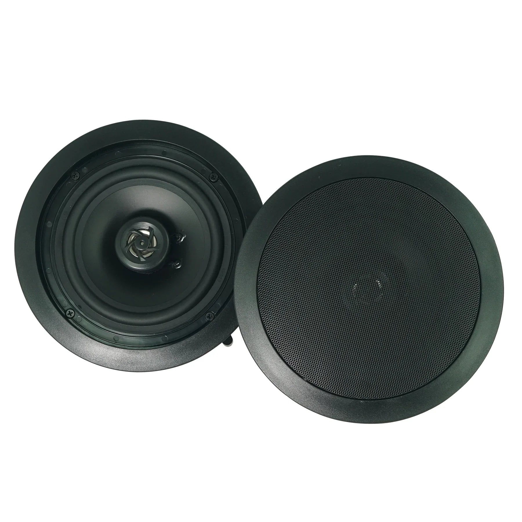Receiver+(6) Black Home JBL 3.5" 6-Zone Audio Pendant+Ceiling Cube+(2) Speakers