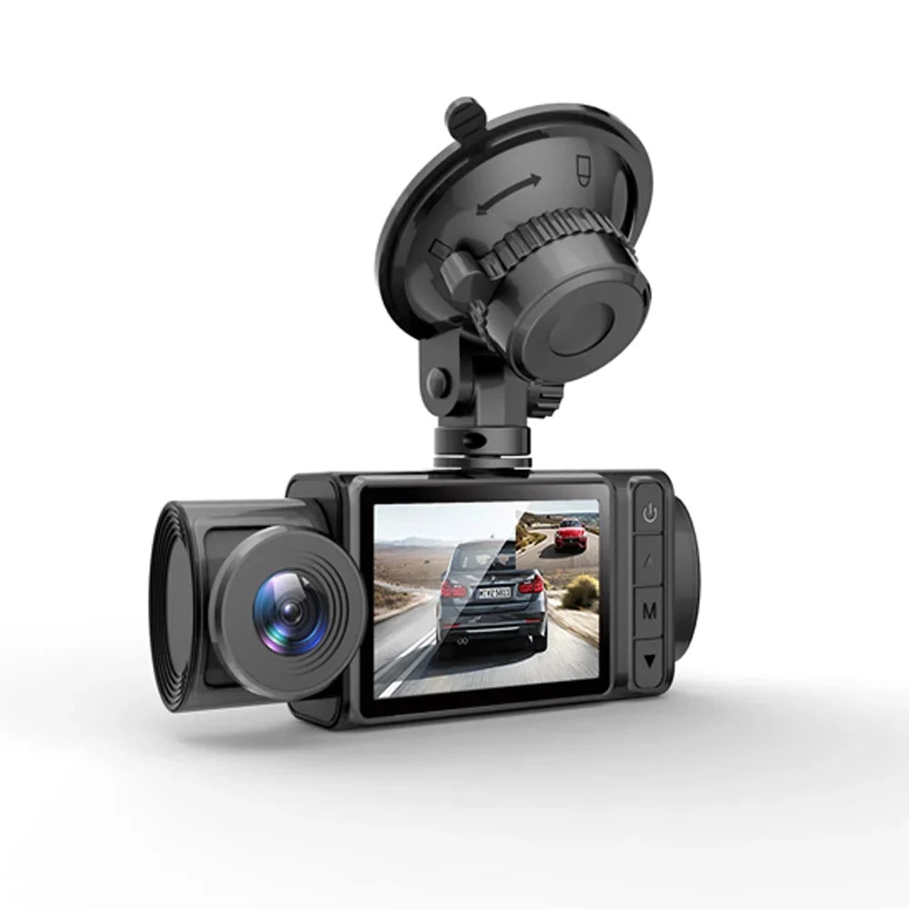 Rearview Recorder Driving Dash Multi-Language Video Pinnaco Safety 3 Cameras Mirror Camera Auto