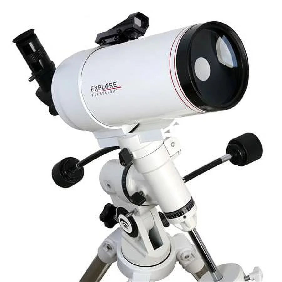 FirstLight with Equatorial German f/14 Mount, Telescope White EQ3 MAK100mm EXOS Maksutov-Cassegrain Nano Tube
