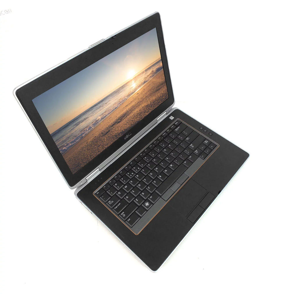 Display 10 PC Used Black 3000 Laptop HDD Intel Dual Dell 64-Bit Windows RAM 250GB Professional 2.5GHz 8GB i5 1366 Latitude HD 768 14'' x Graphics E6420 Core Intel
