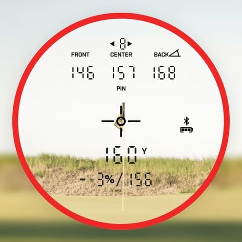 Bushnell Golf Tour Hybrid Laser Rangefinder with Onboard GPS and Slope Compensation with Wearable4U Bundle