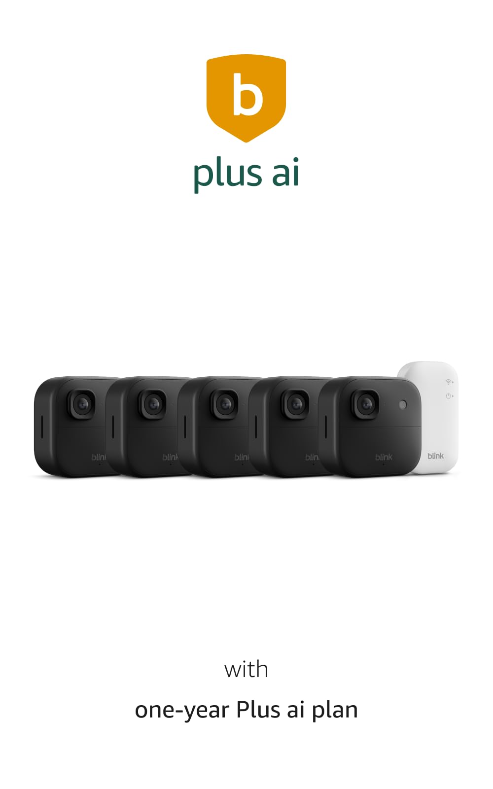 Blink Outdoor 2K+ (newest model) â Wireless smart security camera, 2K video resolution, enhanced audio, two-year battery. Sync Module Core included â 2 camera system (Black)