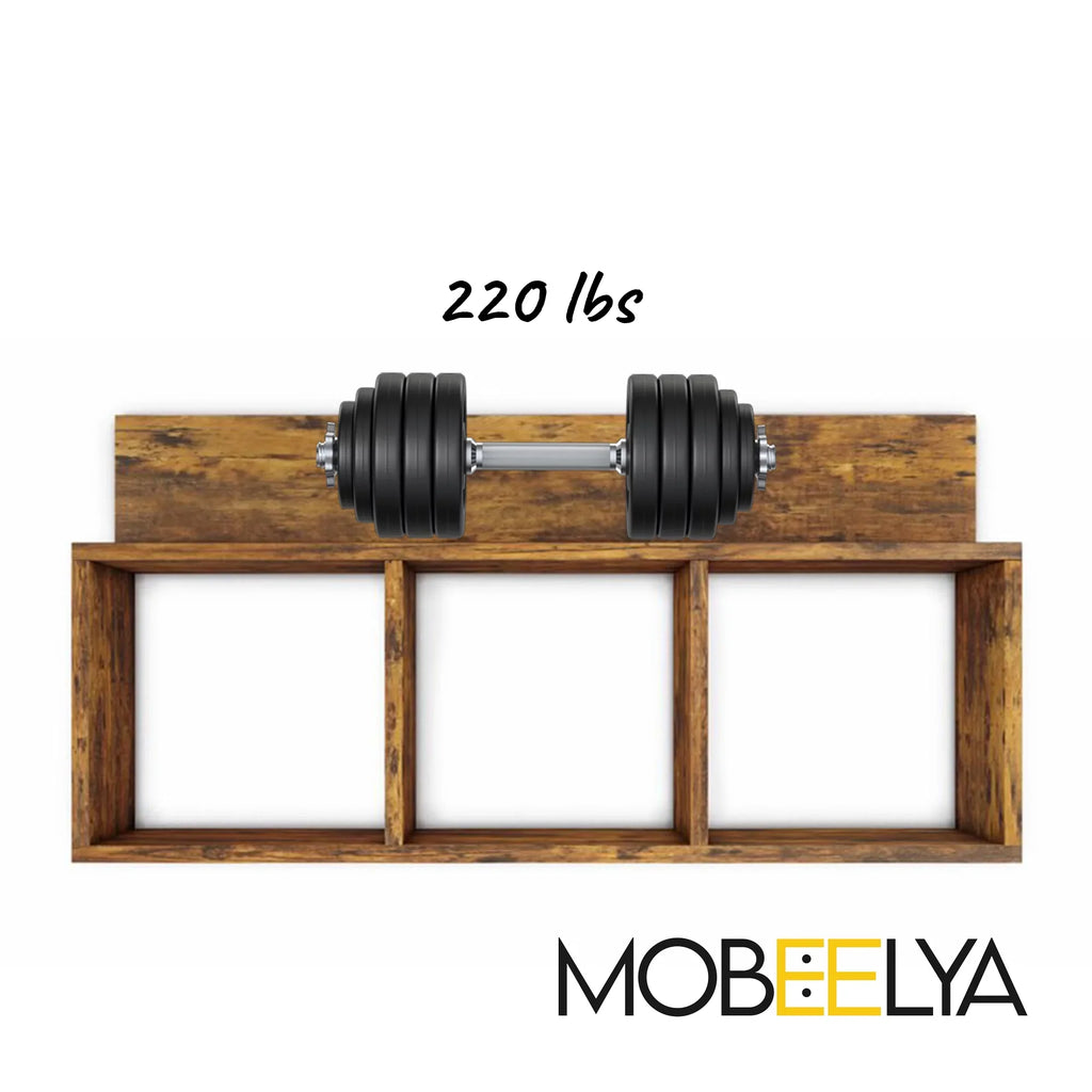 | Shelf Storage Wall | to Pine Easy Wood | Decorative Wall Decor Mobeelya Floating | Items Modern Floating Organizer Gift Install, Natural