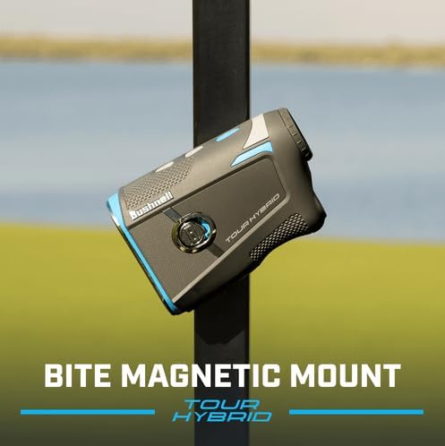 Bushnell Golf Tour Hybrid Laser Rangefinder with Onboard GPS and Slope Compensation with Wearable4U Bundle