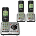 VTech CS6629-3 Cordless Digital Answering System, Base and 2 Additional Handsets,Telephone line cord, telephone power adapter, battery compartment cover, battery, wall mount bracket