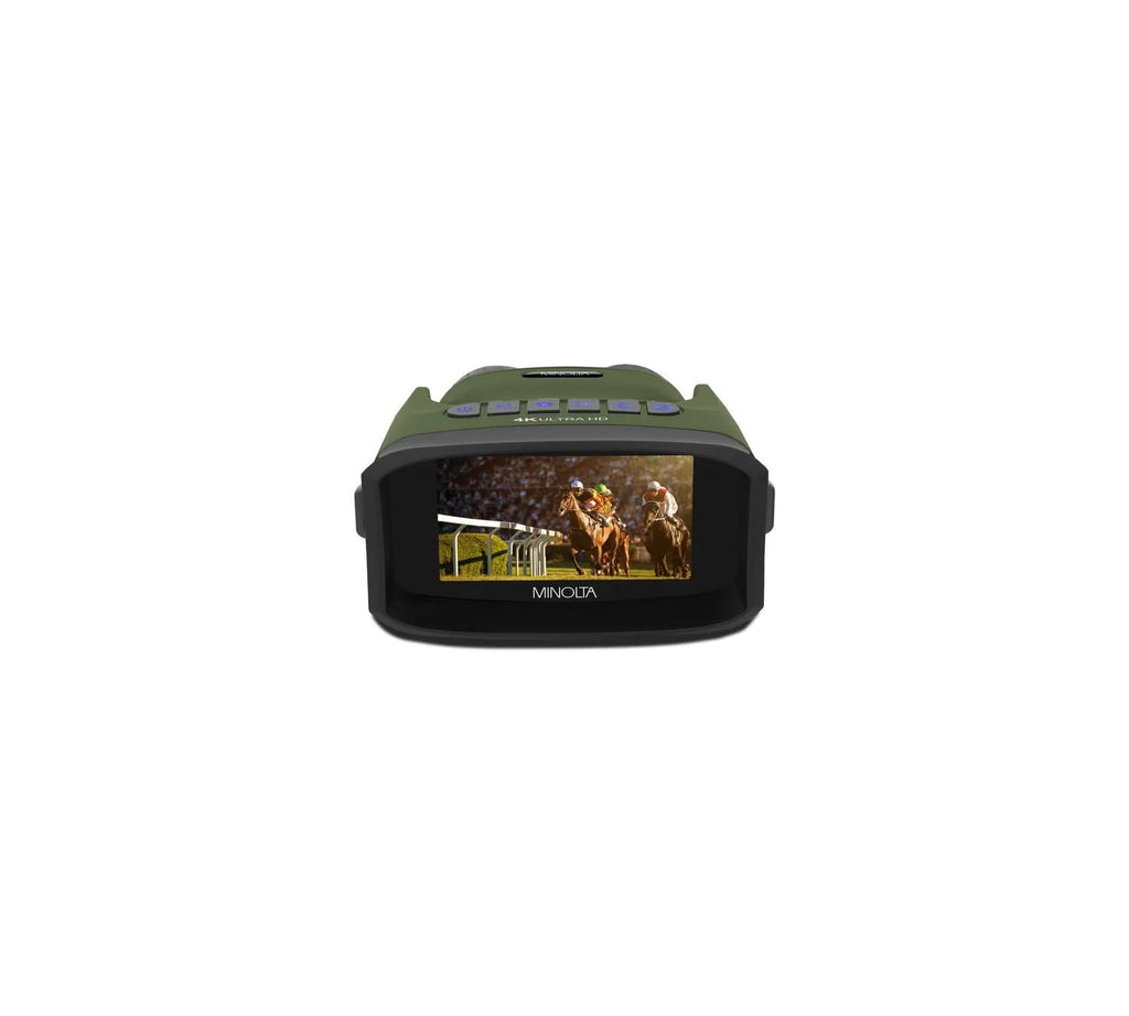 Minolta MNDM200T 10x25 Digital Night Vision Monocular with 4K UHD Camera -