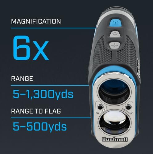 Bushnell Golf Tour Hybrid Laser Rangefinder with Onboard GPS and Slope Compensation with Wearable4U Bundle