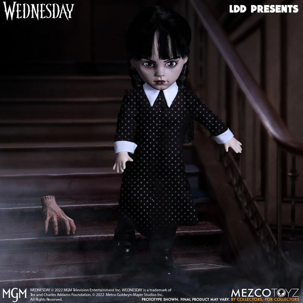 Presents Addams Wednesday Dolls Living Dead Doll LDD