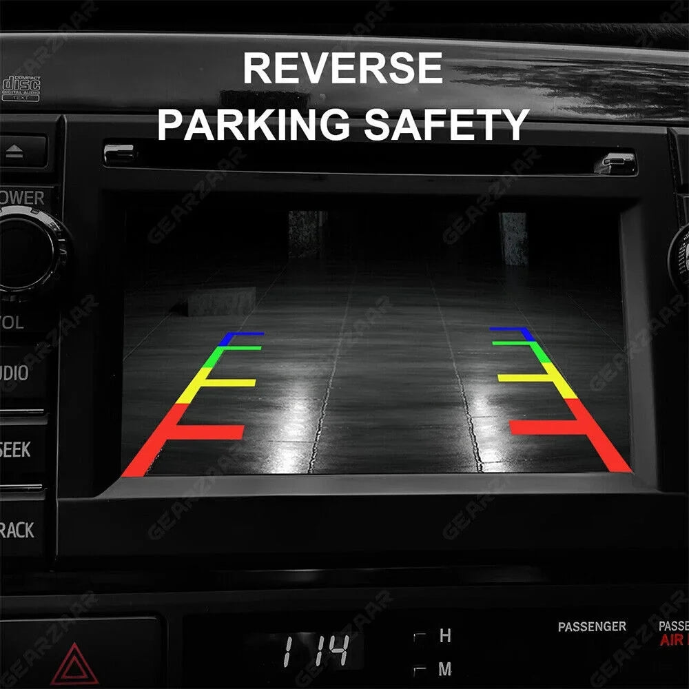 High GMC Resolution Chevy Rear Vision Waterproof Silverado/Sierra Camera View KingFurt Night Backup