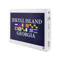 for Puzzle Nautical Family, Piece USA) Jekyll Size Challenging 19x27, Made and Puzzle, (1000 Georgia, Island, in Adults Flags Jigsaw
