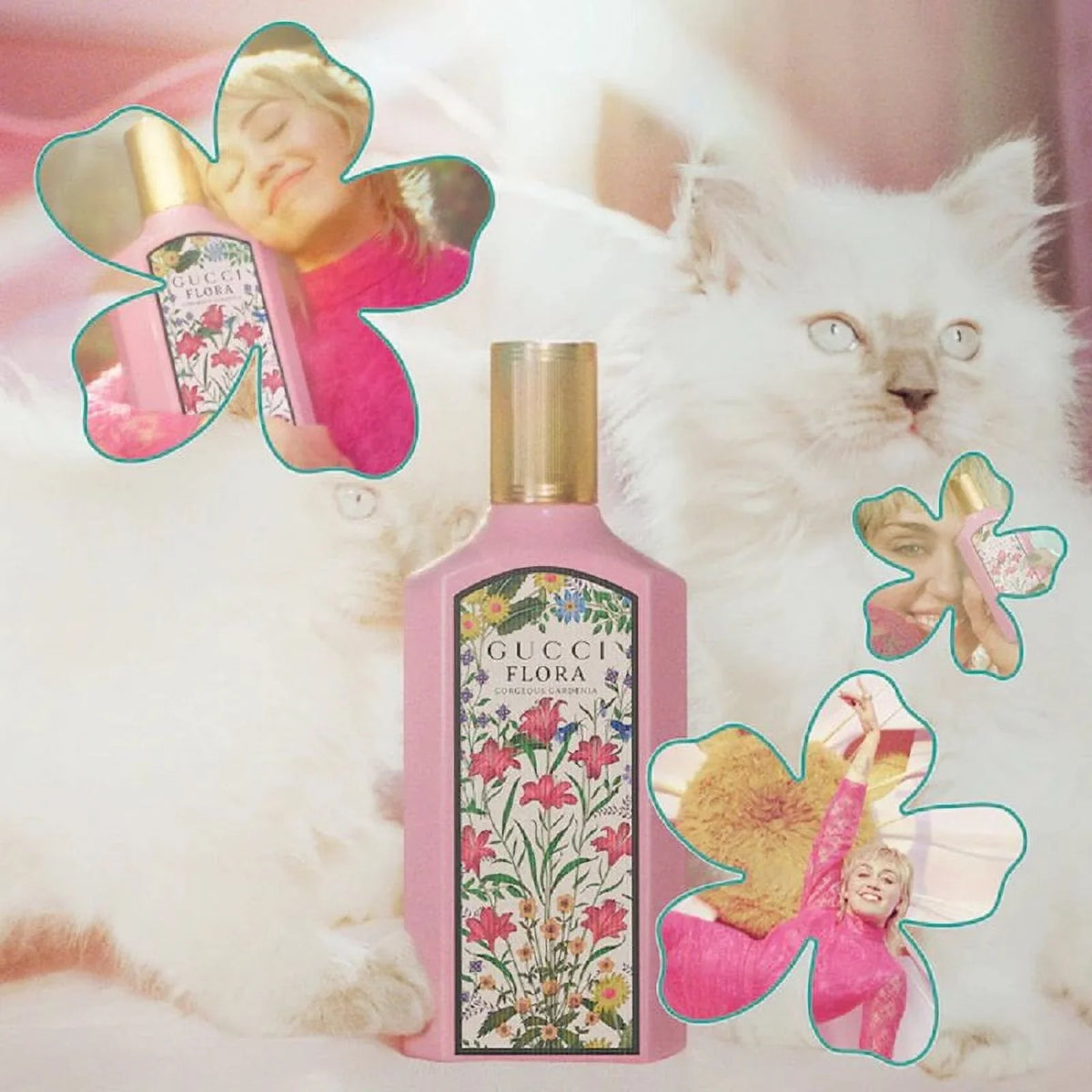 Gorgeous Flora Gu_cci_ Gardenia Ladies 100ml/3.3oz EDP Spray Fragrances