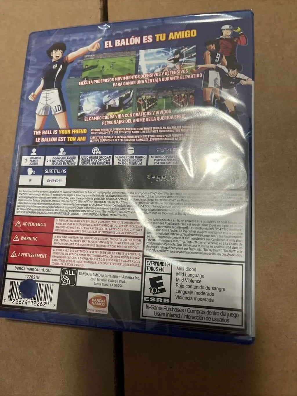 New Champions Tsubasa: - PS4 Captain of Rise Brand Sealed