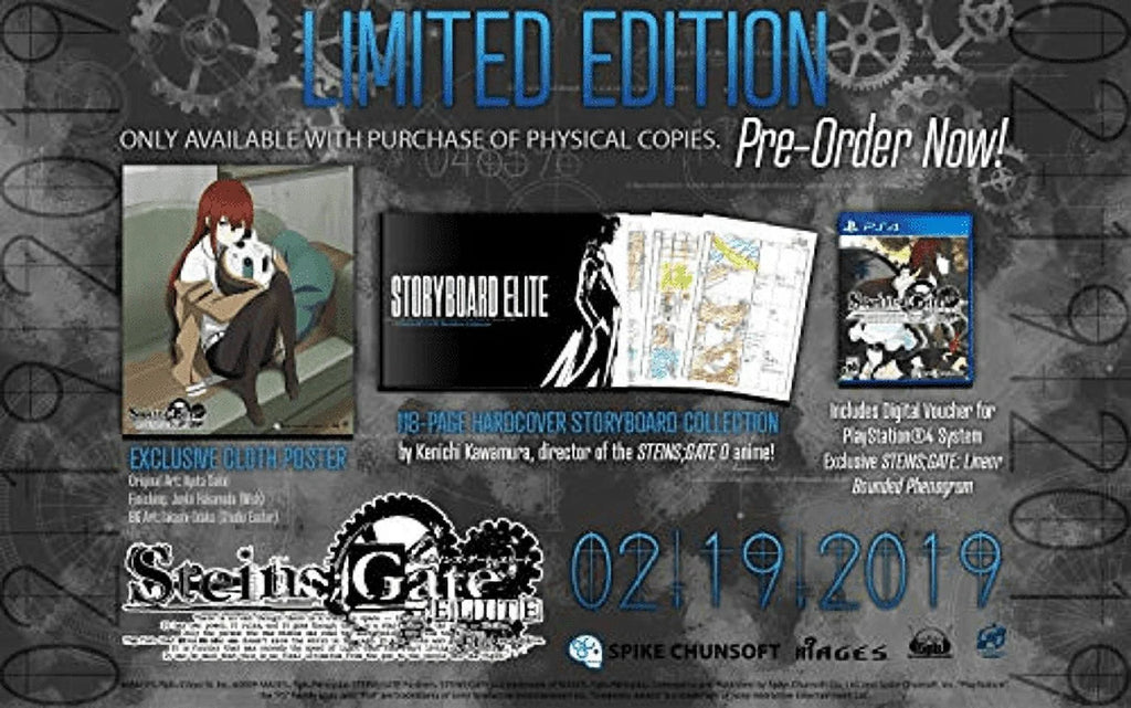 4 Edition Limited PlayStation STEINS;GATE - ELITE: