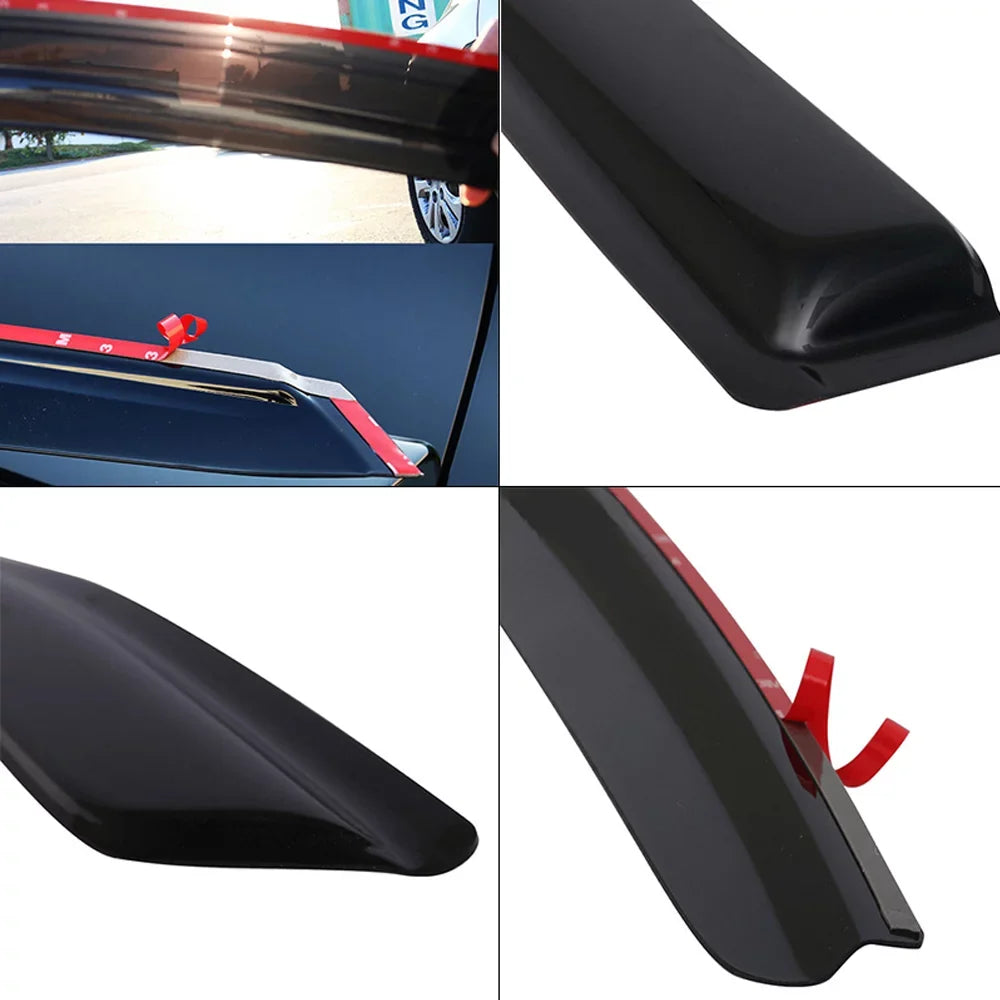 Motorsports 2011 2014 with Visors Vent Rain Ikon 11-19 2018 Deflector 2012 Mount 4Pc Explorer Guard Ford Outside 2016 Set 2017 Acrylic 2013 Window Compatible 2015
