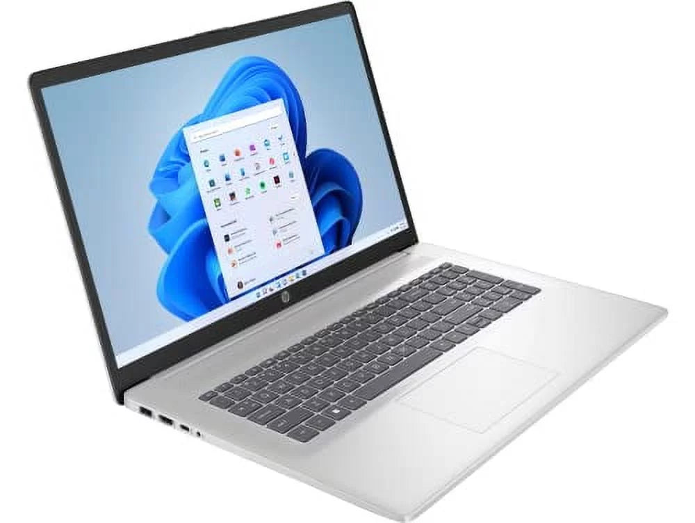 FHD Intel USB Graphics Webcam Natural HP w/RE AX 17.3” 32GB IPS USB-C WiFi Silver BT5.3 HDMI NVMe PC 2023 Windows 1TB SSD Xe DDR4 13th 11 Iris Newest 10-Core i7-1355U Laptop Pro