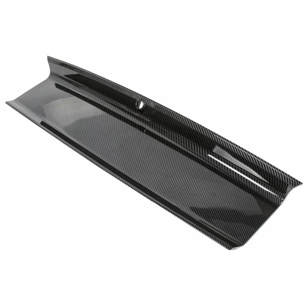 Mustang 2015-2021 Trunk Print Ford Cover Fiber Panel Gt For Decklid Carbon Rear