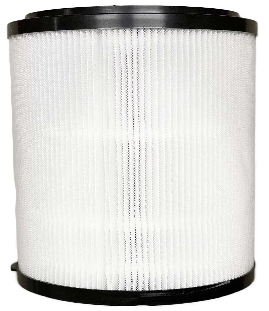 Nispira 16" True 500 HEPA UVC Black Ionizer ft 3 Sanitizer 5-Speed with 3-in-1 atmospheric and Filters sq Compatible with Replacement SilverOnyx 8541832765 Filter Model Purifier H13