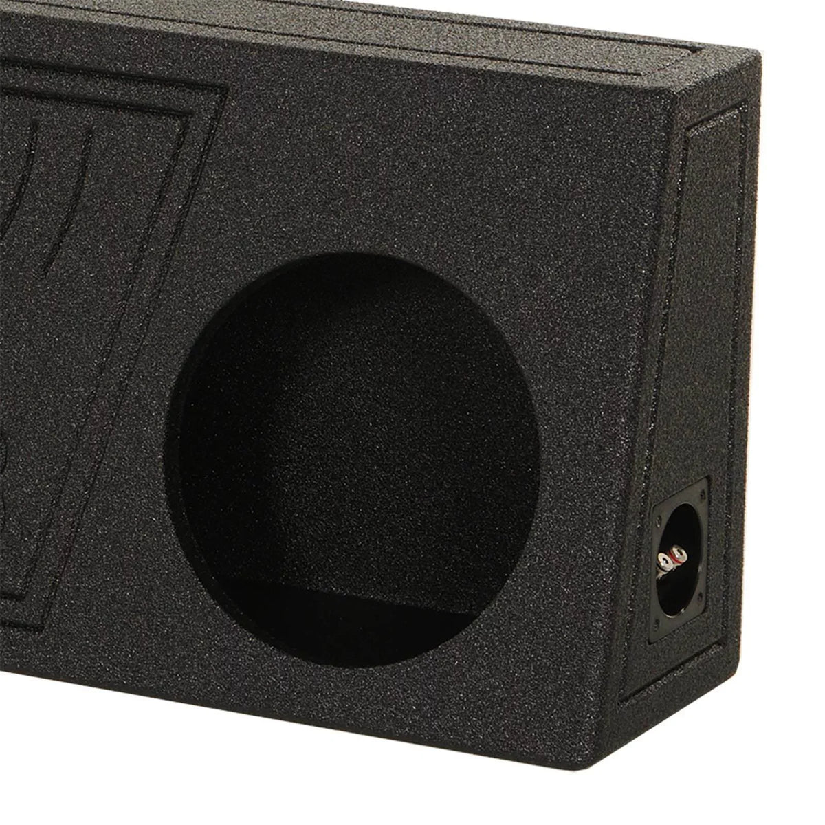 Single with 10" Box Vented Spray Pack) QBomb QPower (2 Subwoofer Black Bedliner