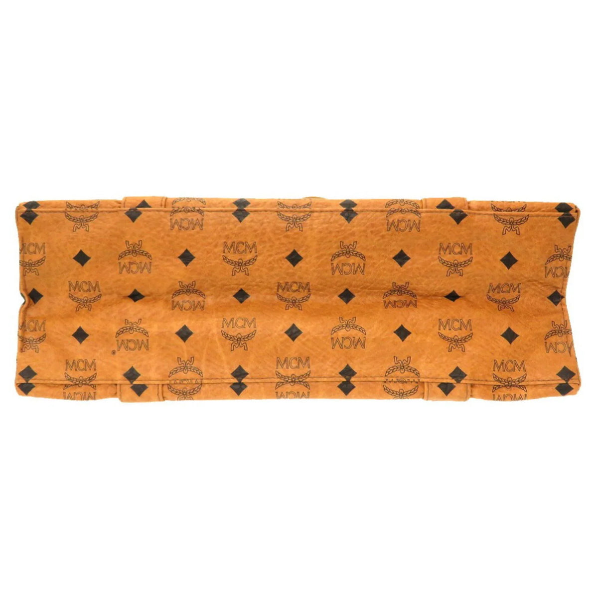 Tote MCM Brown Visetos Bag (Pre-Owned) Canvas