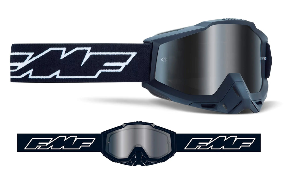 Racing (OSFM, Goggles / Lens) Rocket Smoke FMF Black Sand PowerBomb