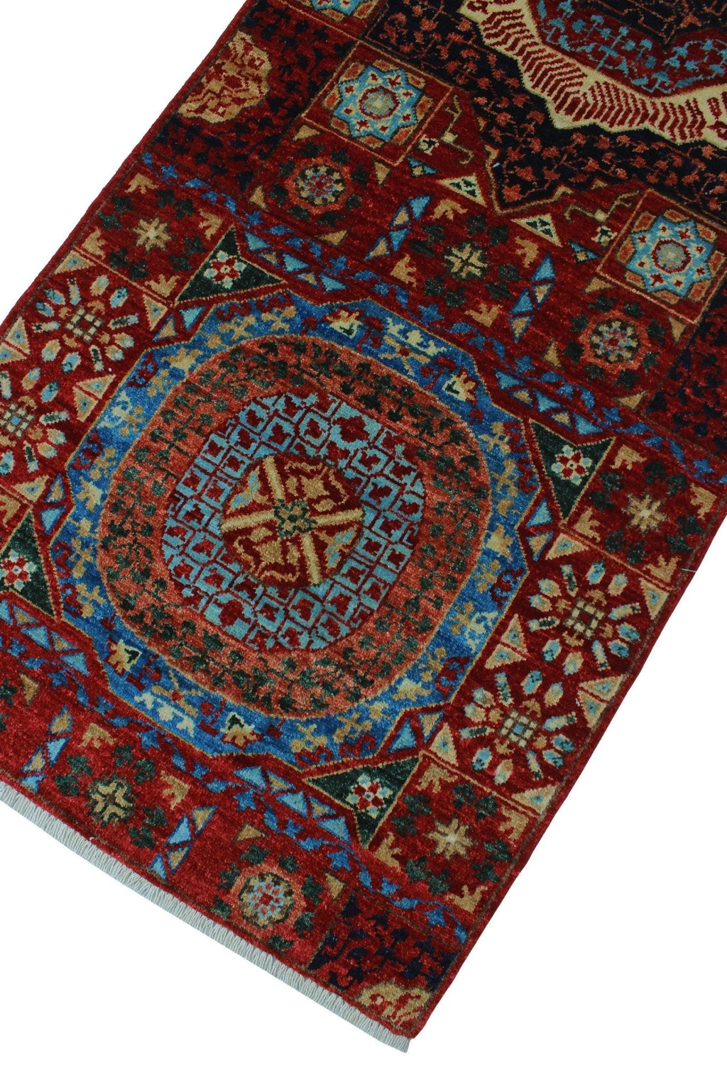 Aria Runner, 17'8" x Lenora Red/Blue 2'7"
