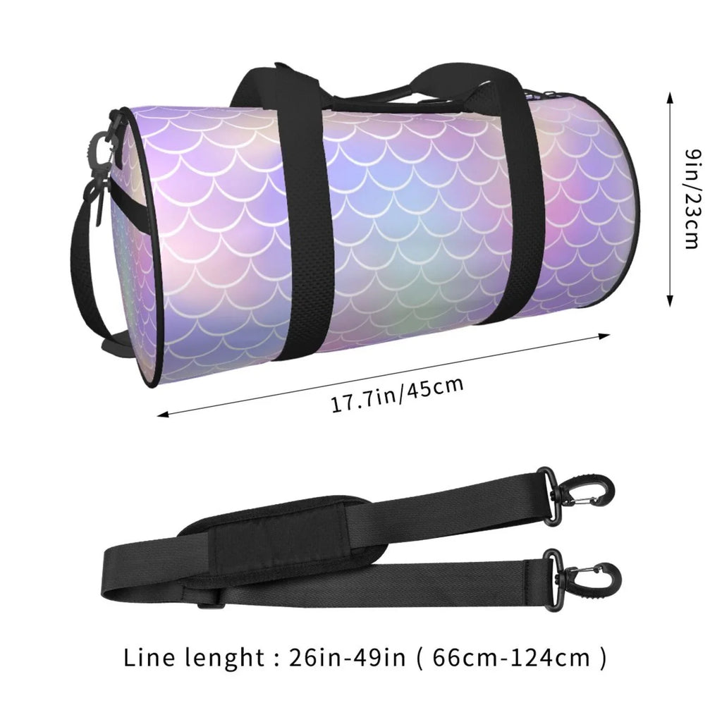 Pocket Sports Compartment Scale1 Bag Capacity Gym Waterproof Luggage with and Cylinder Bag Fish Bag Travel Large Coaee