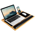 Laptop Bamboo Pro to Fits up LapGear Lap 17.3-in Natural, Board,