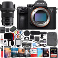 DG a7R E-mount Sigma III (ILCE7RM3/B) Editing 42.4MP Mirrorless Kit Lens Backpack F1.4 with Gear Deco Sony Camera Microphone HSM Body ART Interchangeable Lens 50mm Full-frame Bundle Suite and